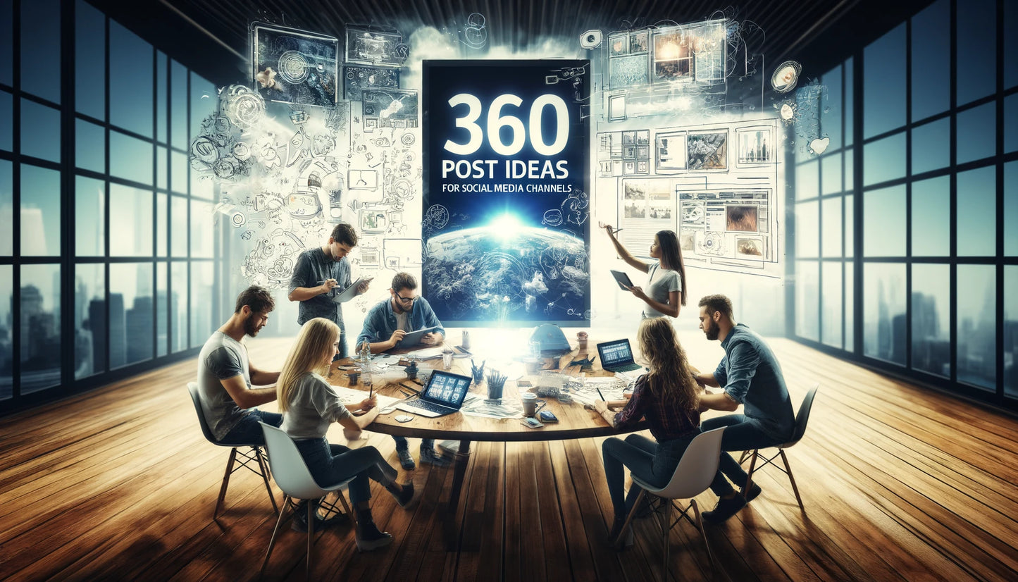 360 creative post ideas for Instagram & Facebook – including bonus material!